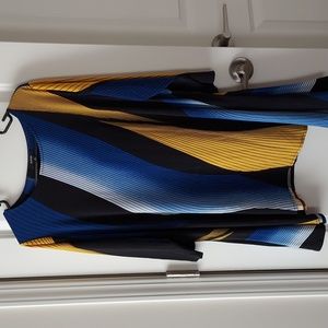 Alfani Women's Multicolor Striped Blouse